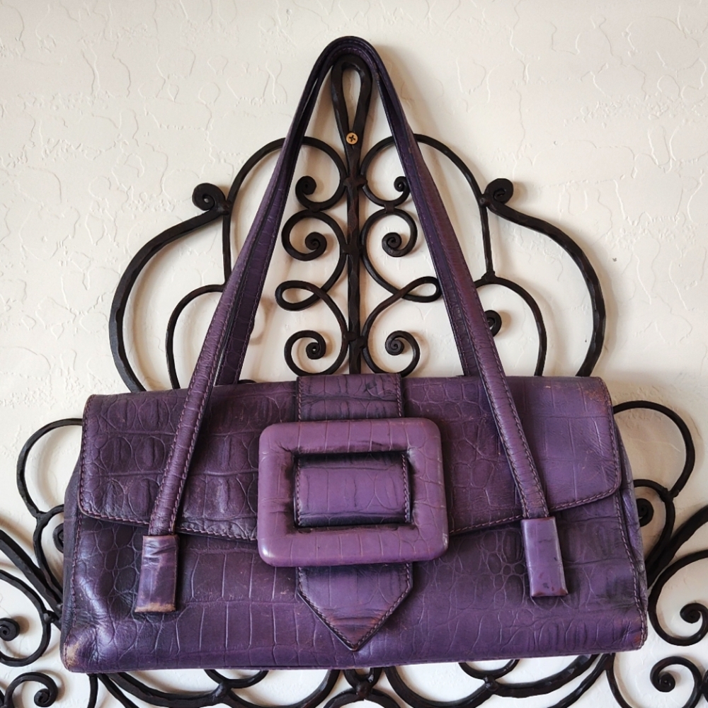 VIA SPIGA Vintage Leather Handbag